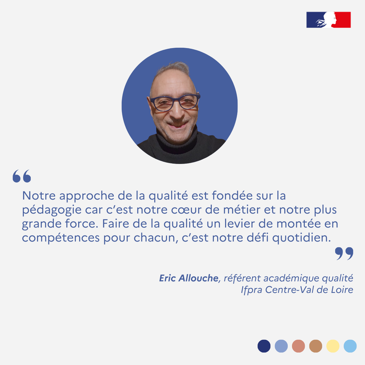 Citation Eric Allouche - Ifpra Centre-Val de Loire